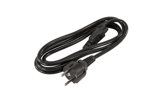 Netzkabel, 1,8m, schwarz, passend für z.B. INTEL NUC