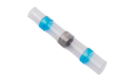 Lötverbinder McPower, Ø4,5mm - blaue Markierung, 1,5-2,5mm² Kabel, 20er-Pack