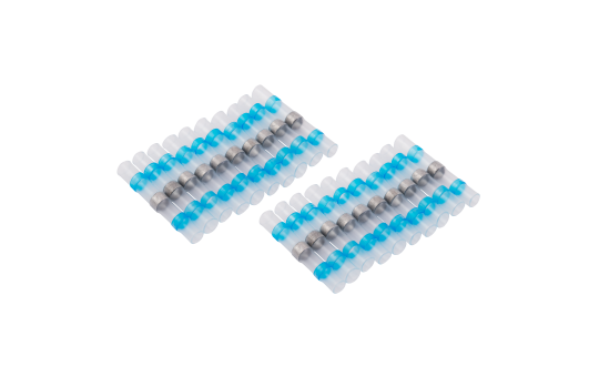 Lötverbinder McPower, Ø4,5mm - blaue Markierung, 1,5-2,5mm² Kabel, 20er-Pack