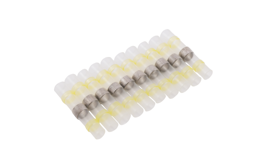 Lötverbinder McPower, Ø6mm - gelbe Markierung, 4,0-6,0mm² Kabel, 10er-Pack