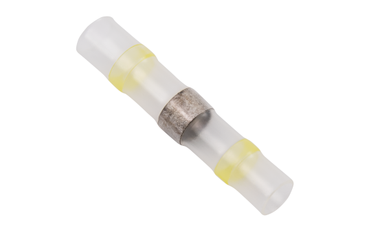 Lötverbinder McPower, Ø6mm - gelbe Markierung, 4,0-6,0mm² Kabel, 10er-Pack