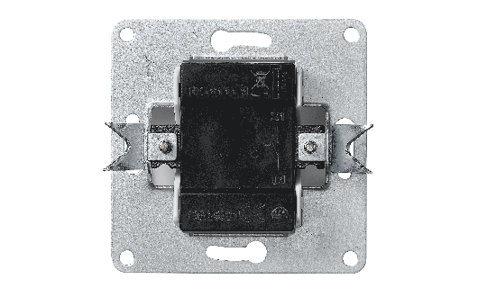 Taster McPower ''Flair'', 250V~/10A, UP, matt schwarz