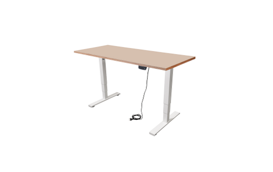 Schreibtisch imstande, business-w + Platte 140x80cm Powder
