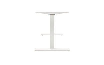 Schreibtisch imstande, Gestell business-w + Platte 120x60cm HPL Platinweiß