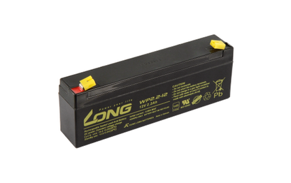 Bleiakku KUNG LONG ''WP2,2-12'' 12V/2,2Ah, VdS, 178x34x60mm, 1,06kg