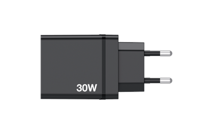 Ladeadapter Verbatim ''CHR-30EU1'', 30W, schwarz, 2xUSB-A, 1xUSB-A QC, 1xUSB-C PD