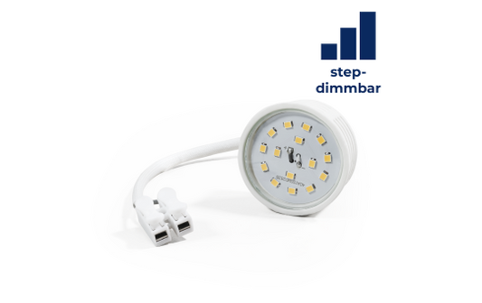 LED-Modul McShine, 5W, 400 Lumen, 230V, 50x23mm, warmweiß, 3000K, step-dimmbar