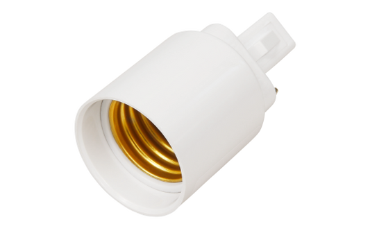 Lampensockel-Adapter McShine, G24 auf E27