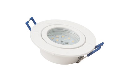 LED-Einbauleuchte McShine ''Flatty'' Ø83mm, 5W, 400lm, neutralweiß, IP44