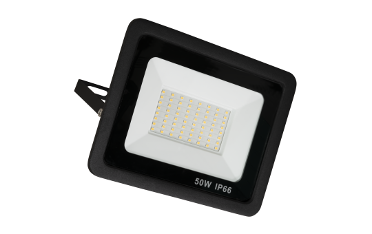 LED-Außenstrahler McShine ''Slim'' 50W, 4250 Lumen, IP66, 3000K, warmweiß