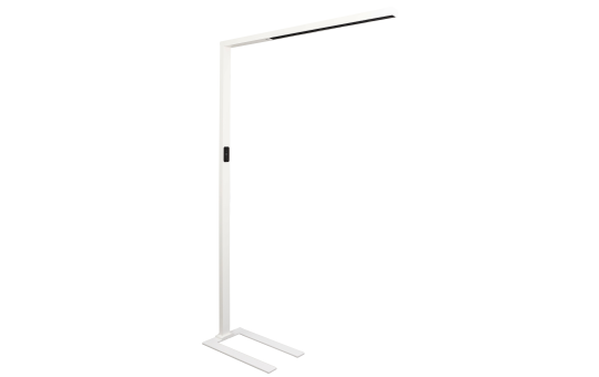 LED-Schreibtisch-Stehleuchte ROLF KERN „Clever-Pro“ mit Touch Display, PIR & Tageslicht-Sensor