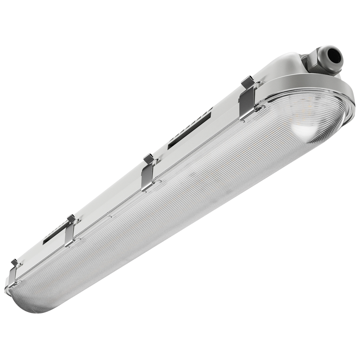 LED-Feuchtraumleuchte, 60cm, 12/21W, 3250lm, 4000K, IP66, IK10