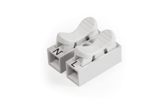 Lüsterklemme McPower mit Betätigungshebel, 0,5-2,5mm², max. 8A