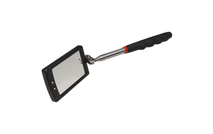 Spiegel Werkzeug McPower mit LED, Teleskop 28-80cm, Spiegel 40x65mm