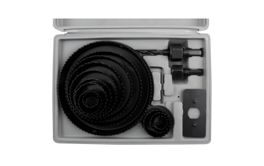 Lochsägen-Set McPower ''LSM-192'' 16-teilig, 19-127mm, inkl. Transportkoffer