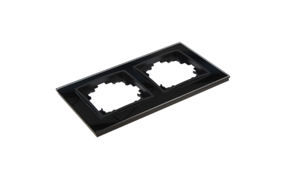 Glas-Rahmen McPower ''Flair'', 2-fach, schwarz