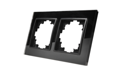 Glas-Rahmen McPower ''Flair'', 2-fach, schwarz