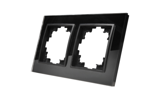 Glas-Rahmen McPower ''Flair'', 2-fach, schwarz