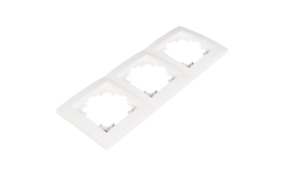 Rahmen McPower ''Flair'', 3-fach, weiß, 18er-Pack