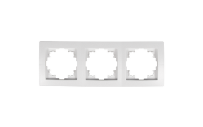 Rahmen McPower ''Flair'', 3-fach, weiß, 18er-Pack