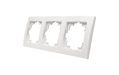 Rahmen McPower ''Flair'', 3-fach, weiß, 18er-Pack