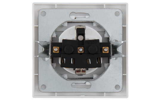Schutzkontakt-Steckdose McPower ''Flair'', 250V~/16A, UP, IP44, weiß, 2er-Pack