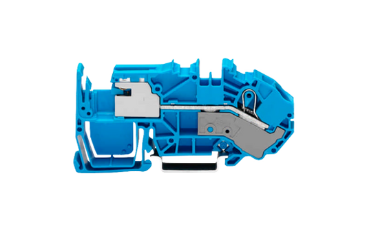 1-Leiter-N-Trennklemme WAGO, 16mm², Push-in CAGE CLAMP®, blau