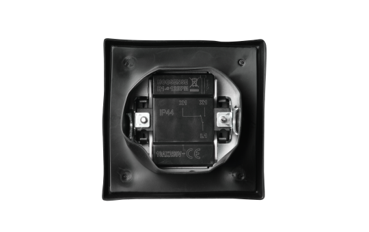 Wechselschalter McPower ''Flair'', IP44, 250V~/10A, UP, matt schwarz
