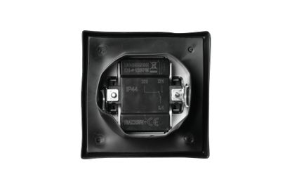 Wechselschalter McPower ''Flair'', IP44, 250V~/10A, UP, matt schwarz