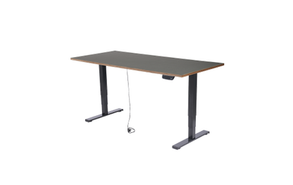 Schreibtisch imstande, Gestell business-b + Platte 140x80cm Iron