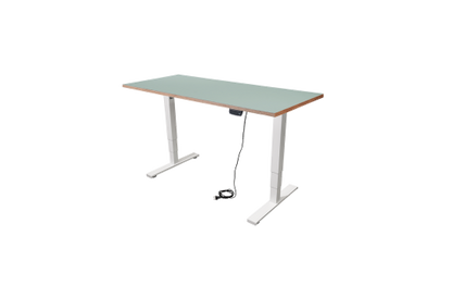 Schreibtisch imstande, business-w + Platte 140x80cm Aquavert