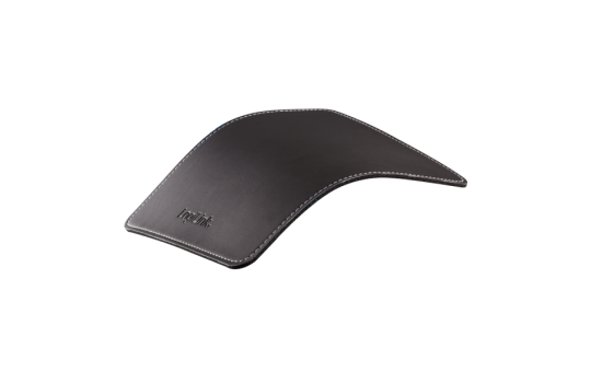 Mauspad im Lederdesign, schwarz