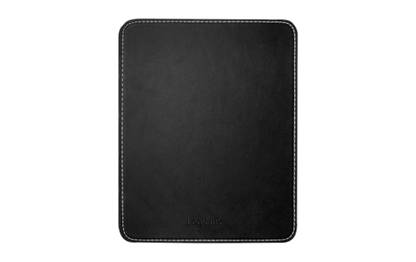 Mauspad im Lederdesign, schwarz