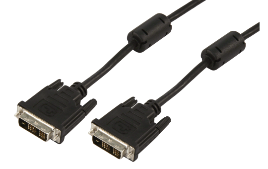 DVI Anschluss Kabel, 18+1, 2m Stecker -> Stecker