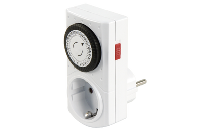 Mechanische Tages-Zeitschaltuhr, 24 Std., 3.680 W