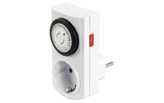 Mechanische Tages-Zeitschaltuhr, 24 Std., 3.680 W
