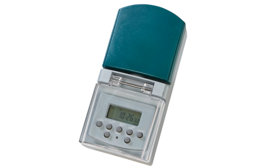 Digitale Zeitschaltuhr für den Außenbereich, IP44