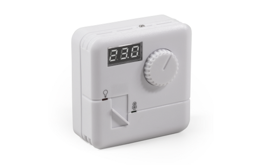 Raumtemperatur-Regler McPower ''TR-530'' 5-30°C, 110-230V, LED-Display, 7A