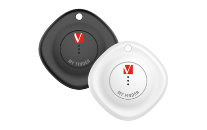 Bluetooth-Tracker Verbatim ''My Finder'' für Apple ''Wo ist?'', Keyring, 2er-Pack