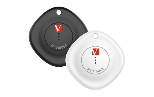 Bluetooth-Tracker Verbatim ''My Finder'' für Apple ''Wo ist?'', Keyring, 2er-Pack