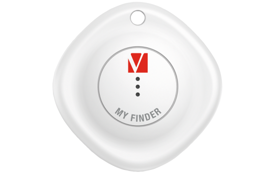 Bluetooth-Tracker Verbatim ''My Finder'' für Apple ''Wo ist?'', Keyring, 2er-Pack