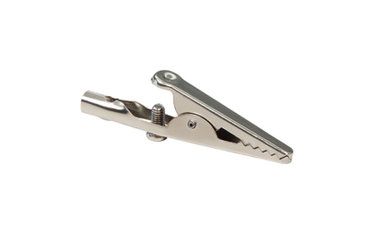 Krokodilklemme McPower, 51mm, unisoliert, mit Schraube
