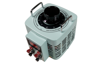 Ringkern-Stelltrafo McPower ''V-8000 LED'', 0-250 V, 8 A, 2.000 W, NICHT galvanisch getrennt