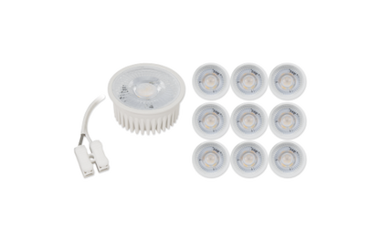 LED-Modul McShine ''MCOB'' 5W, 400Lm, 230V, 50x25mm, warmweiß, 3000K, 10er-Pack