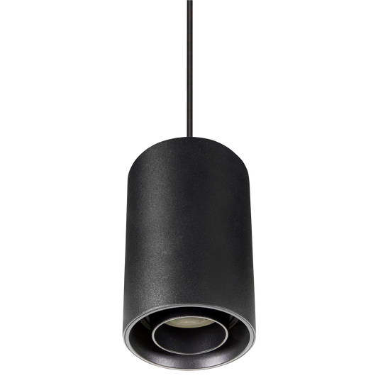 GU10 Strahler ''Chloe'', 250V, IP20, 80x130mm, rund, schwarz