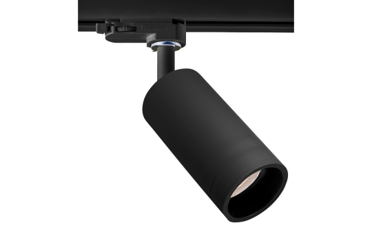 Strahler EINLICHT für Schienensystem ''MASTA'' GU10, ØxL 54x100mm, schwarz