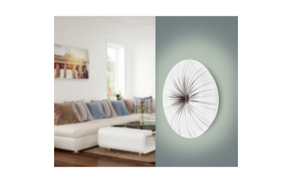 Wand-/Deckenleuchte EGLO ''Nieves'', LED, 2300lm, 3000K, 19,5W, weiß/silber