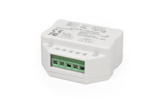 Tast-Dimmer McShine ''TD-24'' LED-geeignet, max. 240W, 230V, passend für UP-Dose