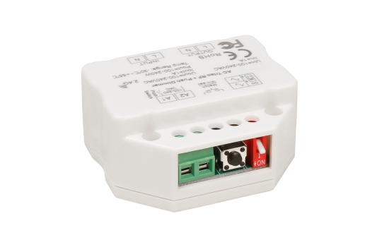 Tast-Dimmer McShine ''TD-24'' LED-geeignet, max. 240W, 230V, passend für UP-Dose