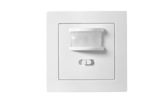 Unterputz IR Bewegungsmelder McPower ''Flair'' 160°, 750W, LED geeignet, weiß